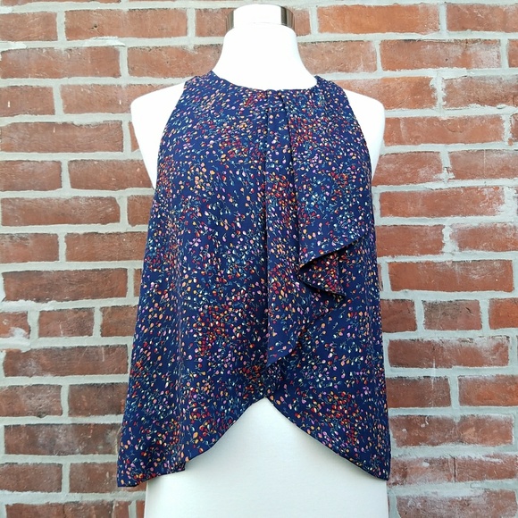 Zara Tops - Zara Trafaluc Sleeveless Floral Tank Top M